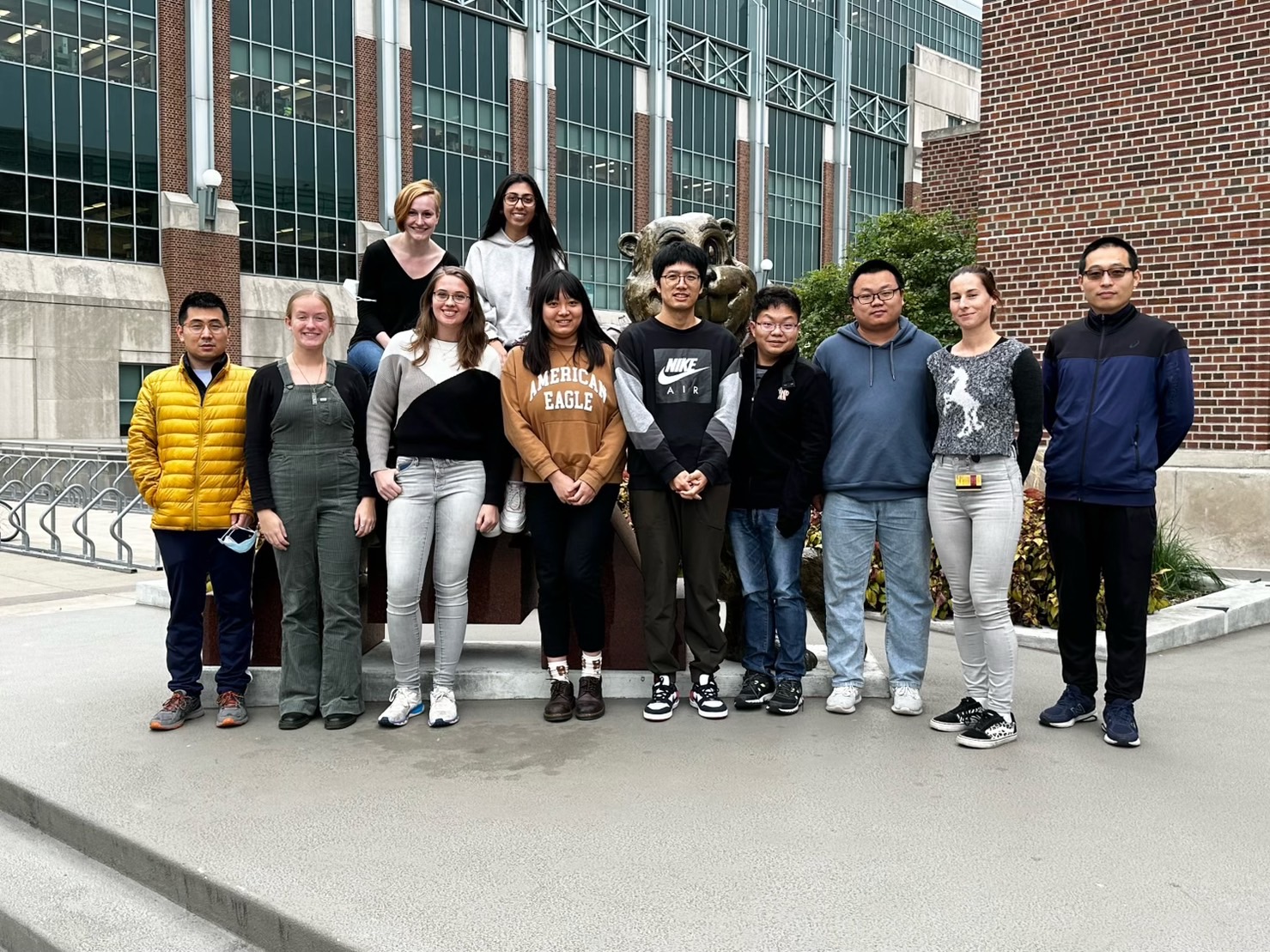 Li Lab group photo in 2023